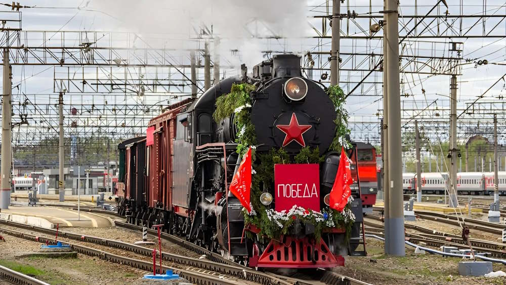 8 мая в Пермь прибудет ретро-поезд «Эшелон Победы»