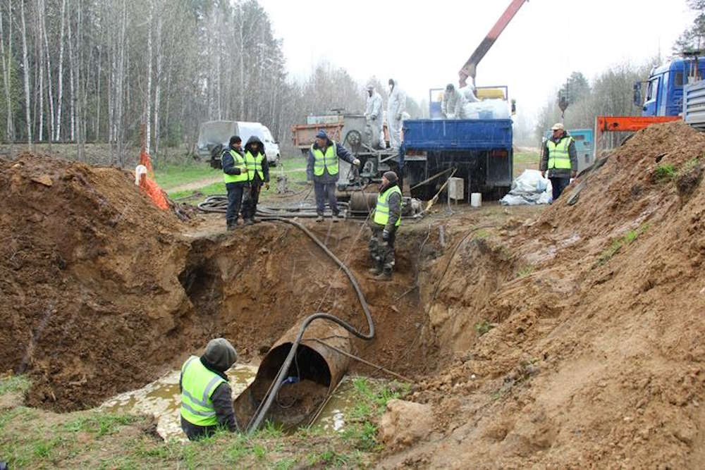 «НОВОГОР» обновляет участок водовода «Гайва-Закамск»