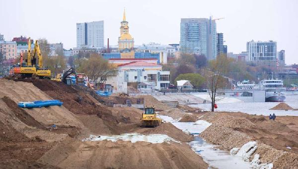 На набережной Перми появится еще один надземный переход через железную дорогу