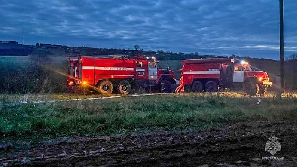 В Пермском крае во время ночного пожара сгорела ферма с коровами
