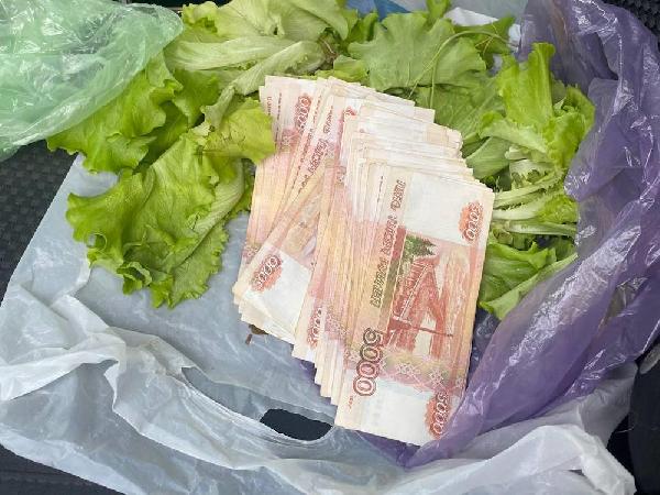 В Перми взятку 500 тысяч рублей сотруднику ФНС передали в пакете с салатом