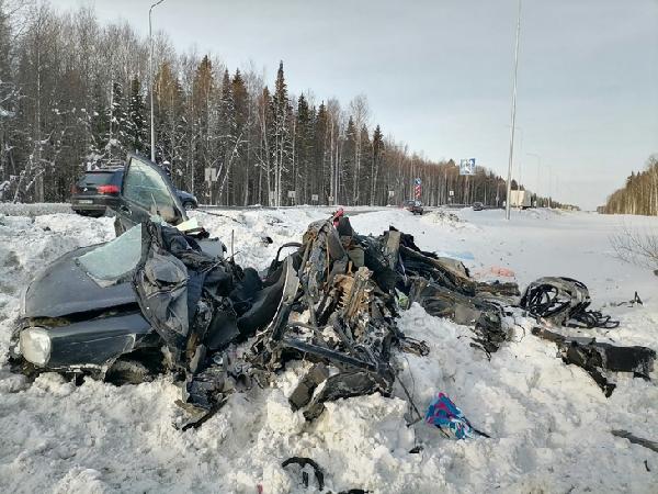 На трассе Пермь-Екатеринбург 18 января произошло смертельное ДТП