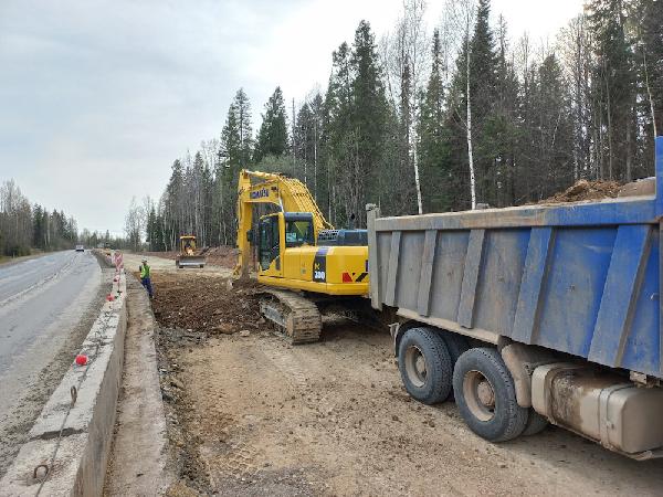 На трассе Пермь-Березники завершается строительство  дополнительных полос