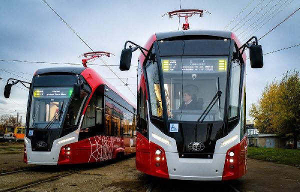 В Перми трамваи временно прекратили движение по новому участку на улице Революции
