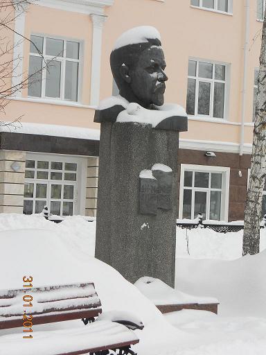 Соборная площадь зимой