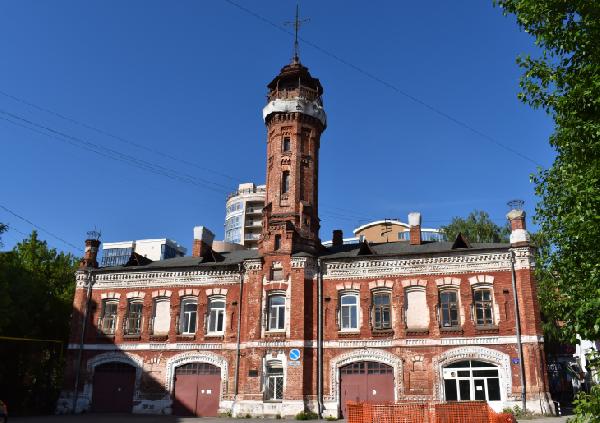 Здание пожарной каланчи в центре Перми планируется отдать музею и театру