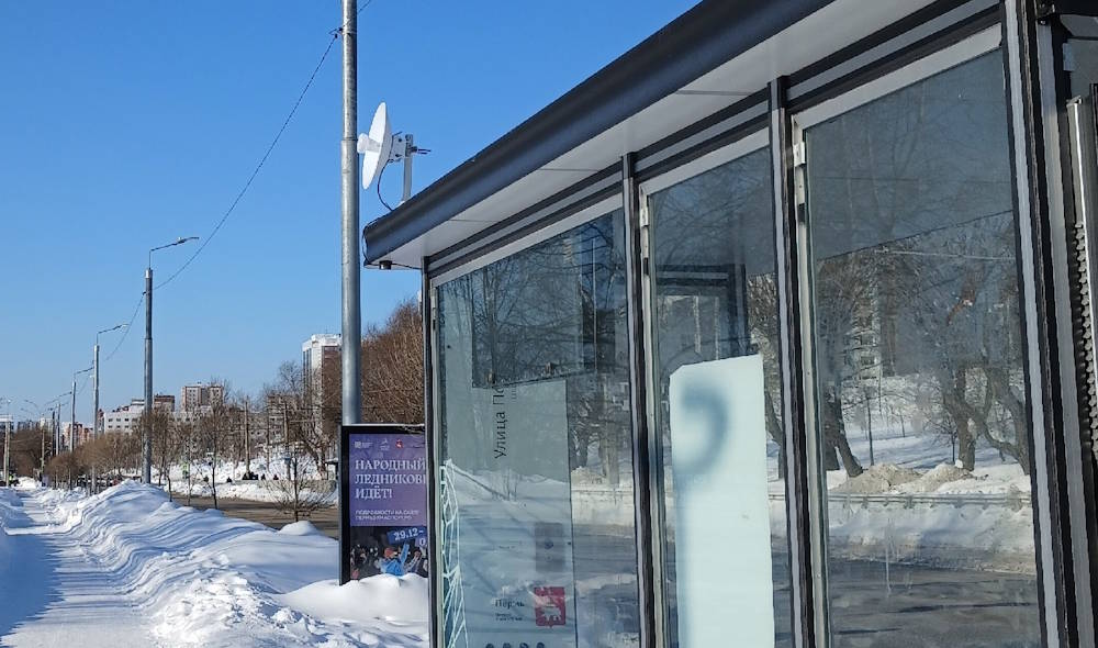 «Умные остановки» в Перми начали переводить с мобильного интернета на радиоканал