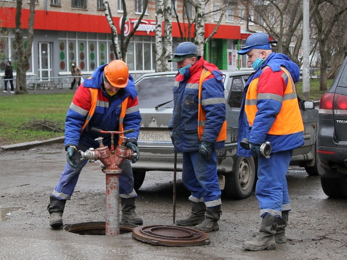 «НОВОГОР» совместно с МЧС проверяет работоспособность пожарных гидрантов