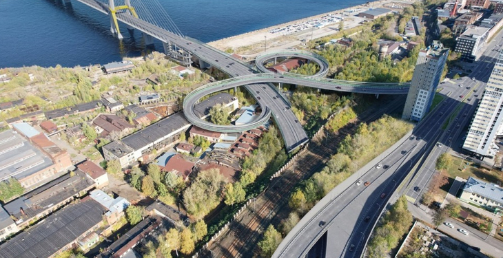 Проектировщик показал схему развязок для нового моста через Каму в Перми