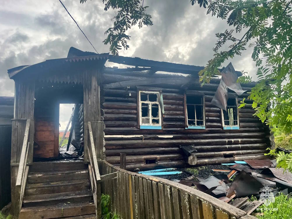 В Пермском крае из-за ударов молнии произошло шесть пожаров