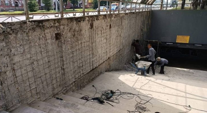 В Перми начался ремонт подземного перехода на улице Уральской