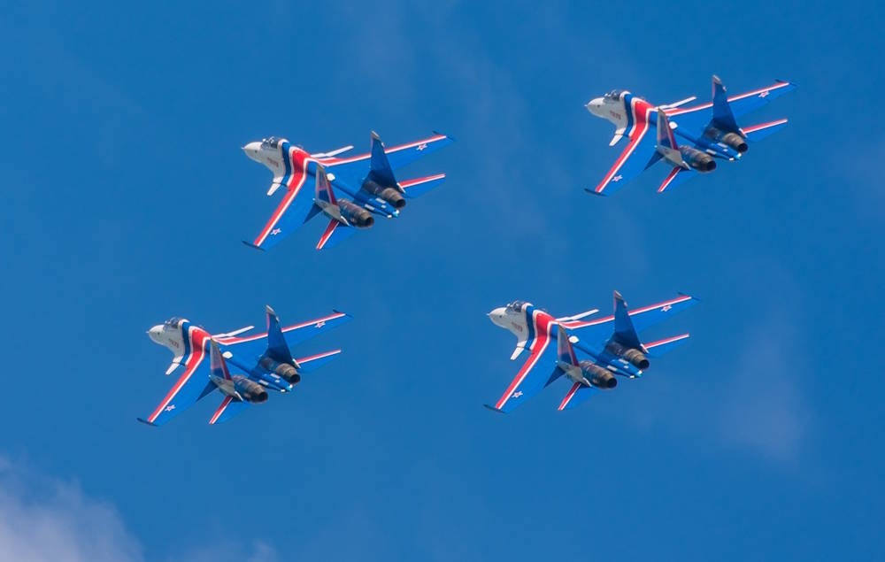 На фестивале «Крылья Пармы» выступит пилотажная группа «Русские Витязи»