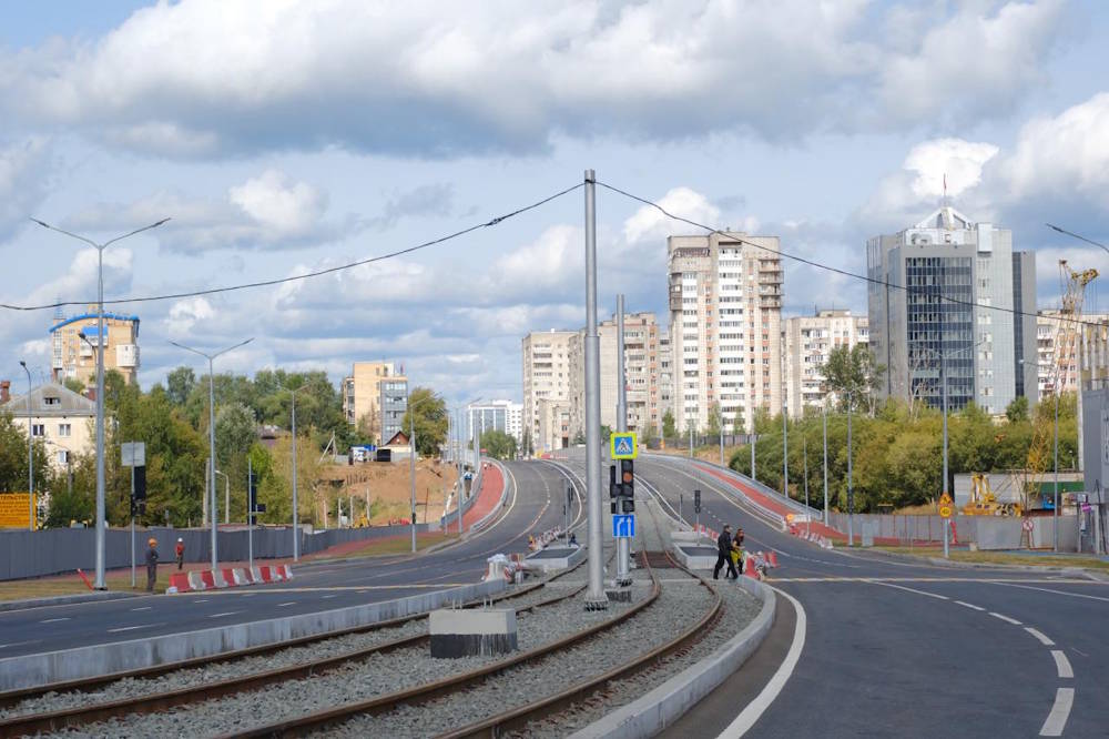 В Перми открыли движение по улице Крисанова