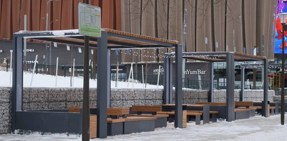 В Перми открылись новые места отдыха на Слудской горке