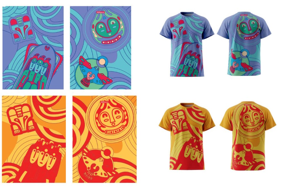 В Перми разработали необычный дизайн футболок для участников марафона