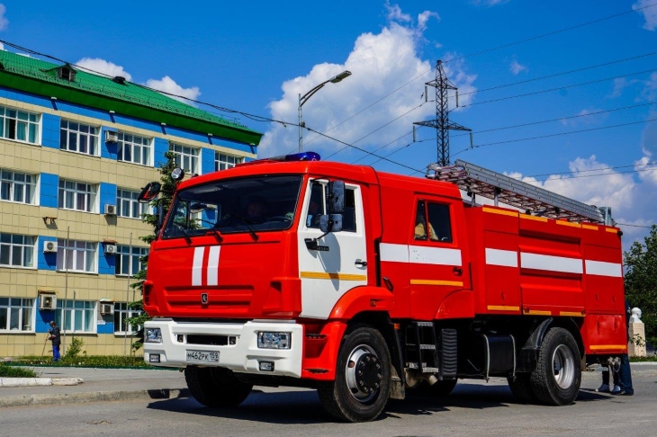 «Азот» приобрел новый автомобиль для городской пожарной части 