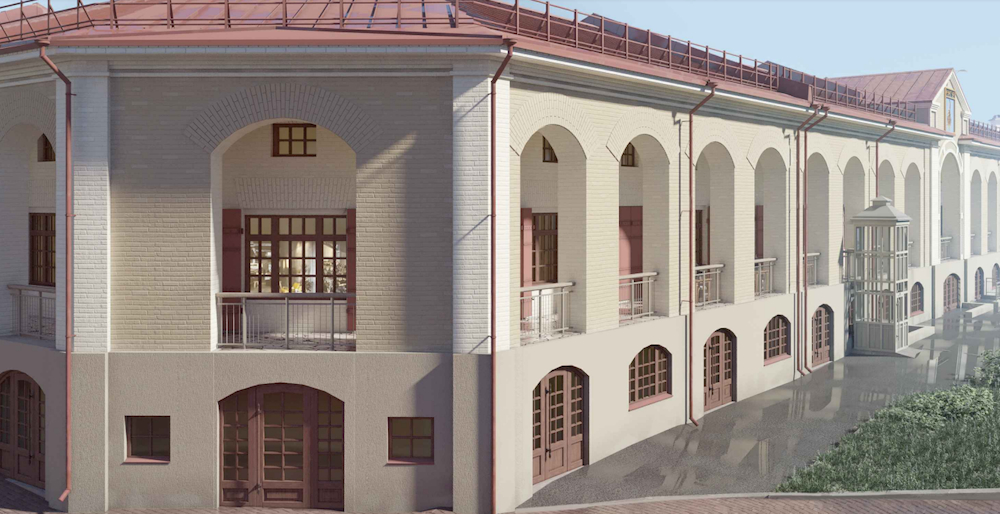 Опубликованы эскизы предстоящей реставрации «Гостиного двора» в Кунгуре