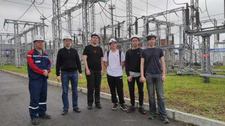 Энергетики Чусовских электрических сетей «Пермэнерго» рассказали школьникам о своей профессии