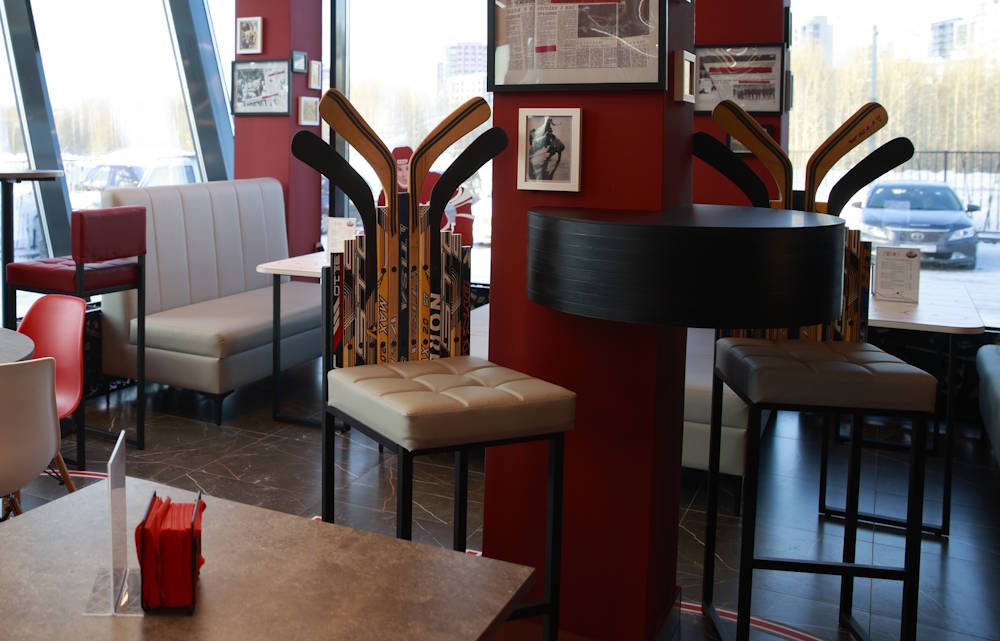 В Перми открылось кафе в хоккейном стиле