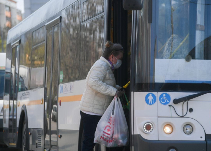 В пермском транспорте начался контроль масочного режима