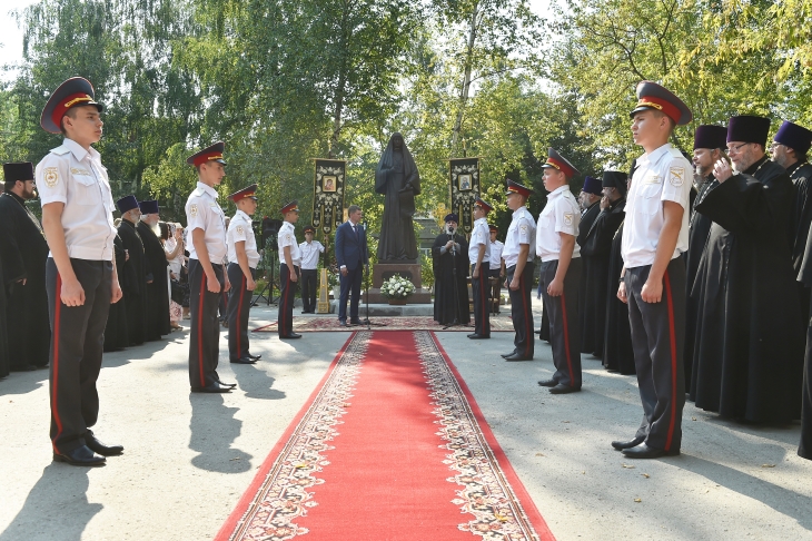 В Перми открыли памятник великой княгине Елизавете Федоровне