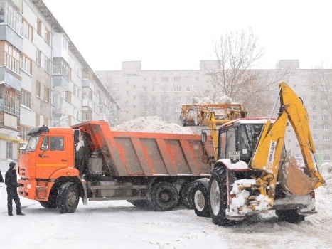 За 7-8 января в Перми выпала половина месячной нормы снега. 