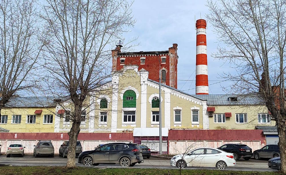 В Перми в ходе реставрации поменяет цвет историческое здание хлебозавода на улице Окулова