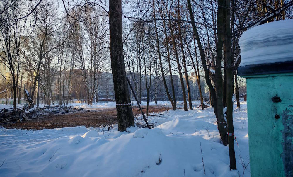 В Перми подрядчик снес большую часть ветхих зданий старой инфекционной больницы