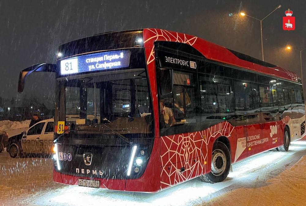 Новые пермские электробусы зимой оказались теплее автобусов