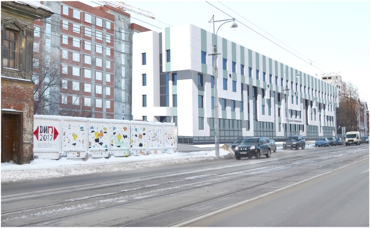 В центре Перми на улице Ленина, 16 будет построена новая поликлиника.