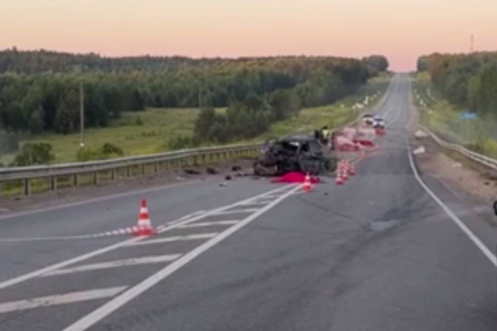 Водитель Тойоты попал в смертельное ДТп в Пермском крае