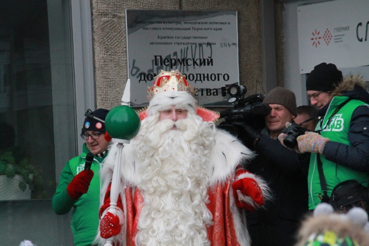 Главный Дед Мороз страны приедет в Пермь в ближайший понедельник
