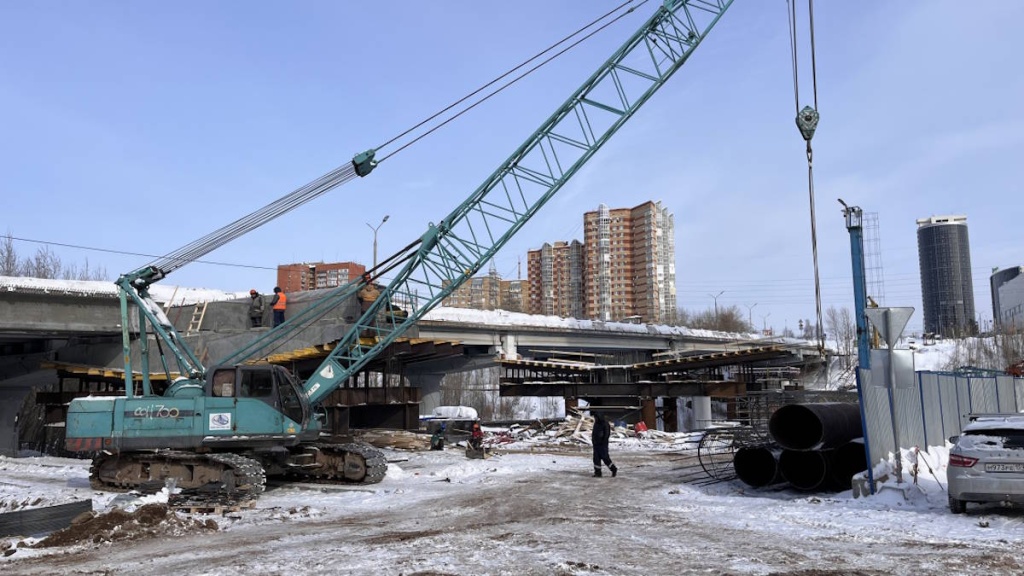 Действующий мост средней дамбы в Перми поставят на ремонт после запуска нового
