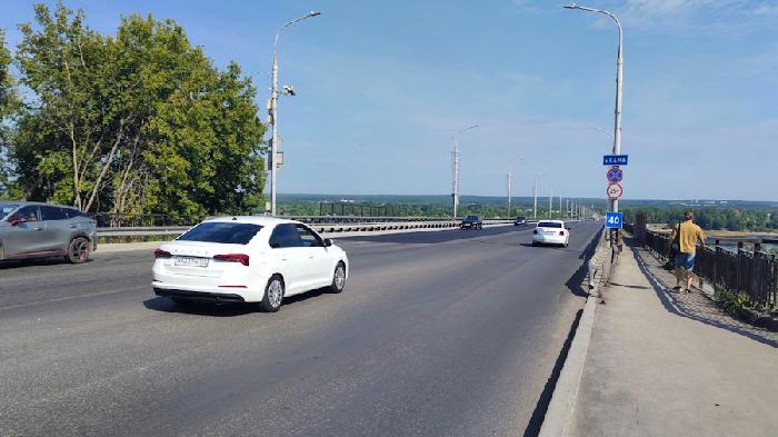 В Перми полностью открыто движение на Коммунальном мосту