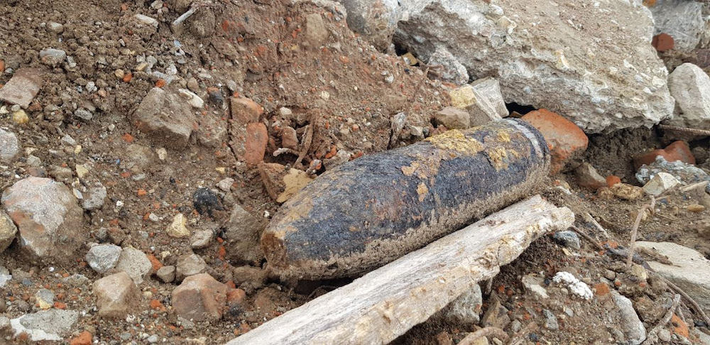 На бывшей площадке пермского мясокомбината обнаружен снаряд