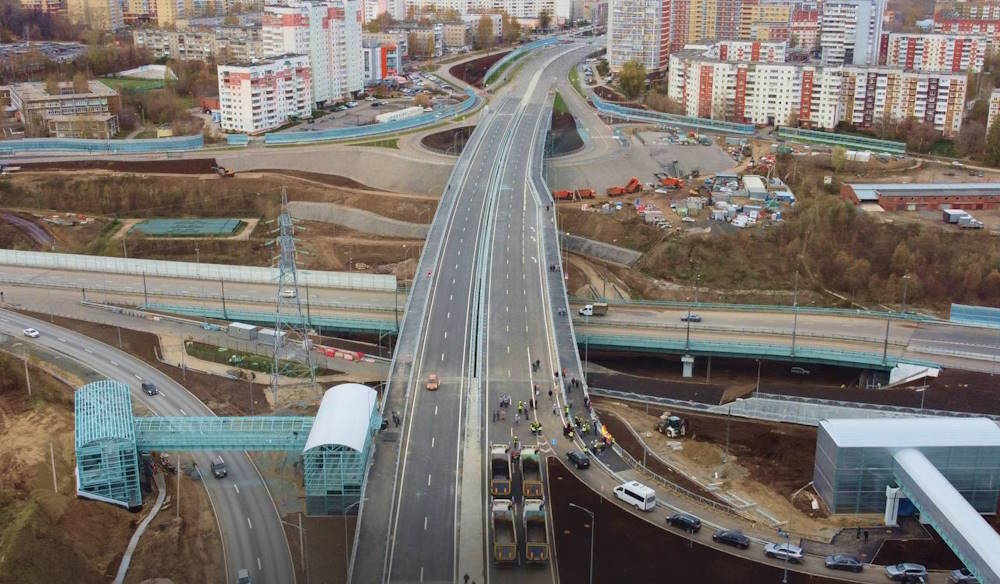 В Перми открыли движение по новому мосту через реку Ива