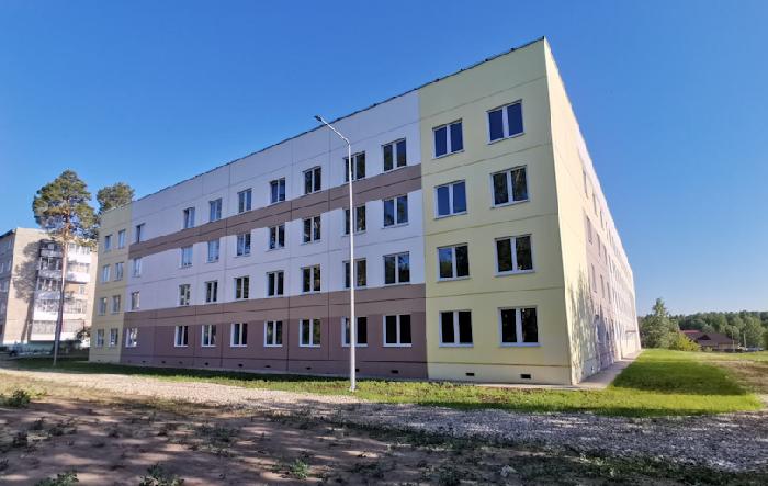 В Краснокамске началось заселение жильцов в новый дом из «финских» панелей