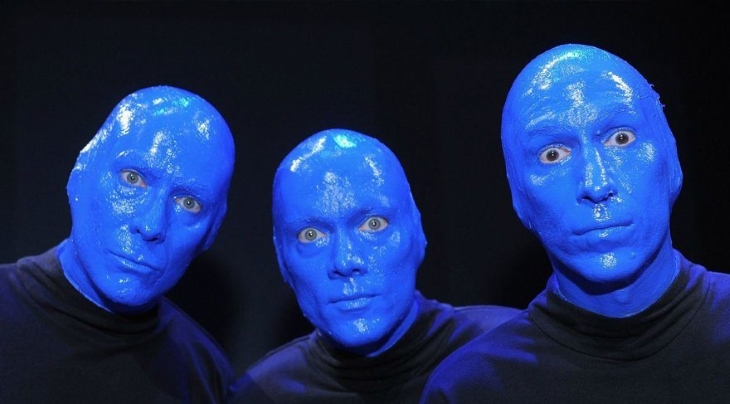 В январе в Пермь приедет шоу номинантов на Grammy Blue Man