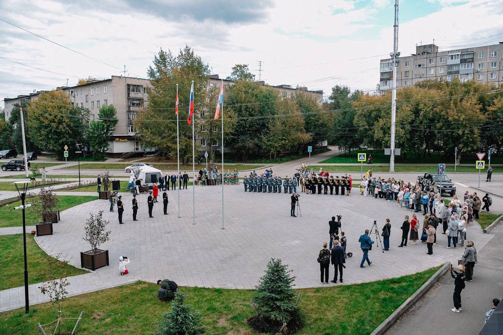 Филиал «ПМУ» оказал помощь в создании сквера в Перми