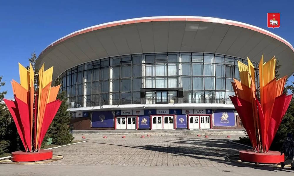 В Перми началось праздничное оформление улиц к 9 Мая