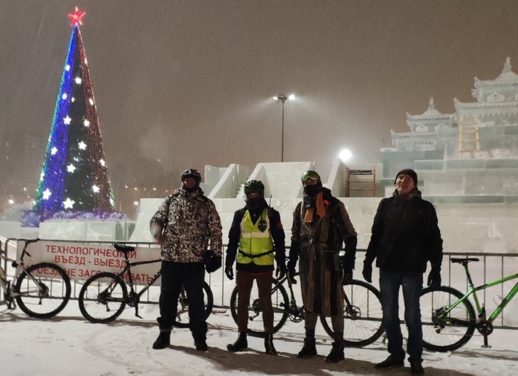 Пермские велосипедисты совершат большой новогодний маршрут по городу