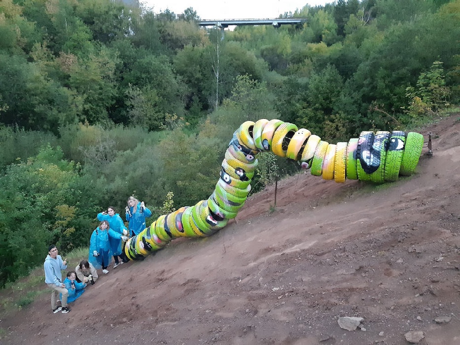 В Перми отреставрировали гусеницу Жунева