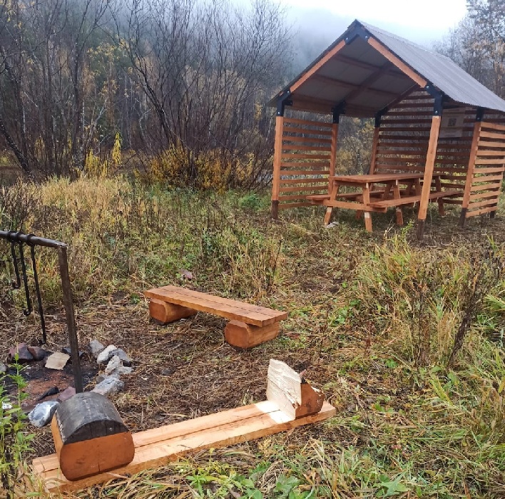 В Пермском крае вандалы вновь разрушили новую турстоянку