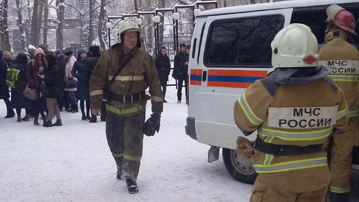 Во время вчерашнего пожара в ПГНИУ сигнализация не отправила вызов в МЧС