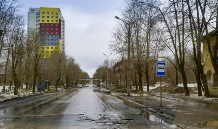 В апреле в Перми начнется ремонт улицы Краснополянская