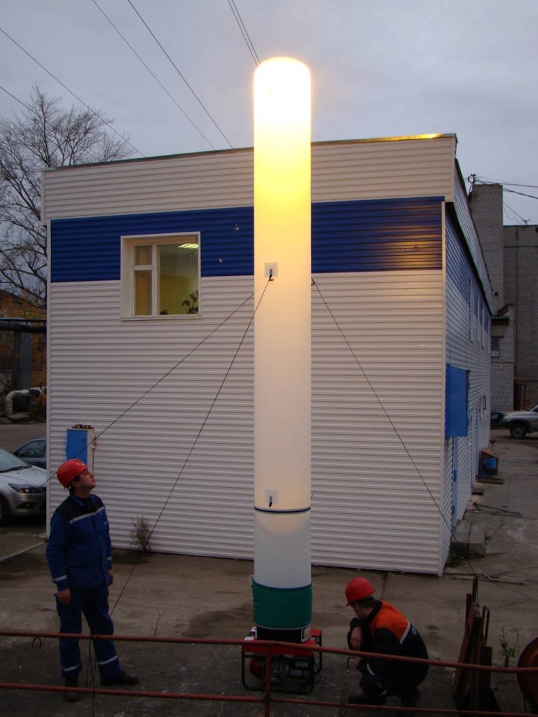 Энергетики пермского филиала «Россети Урал» проверили готовность световых башен к работе зимой 