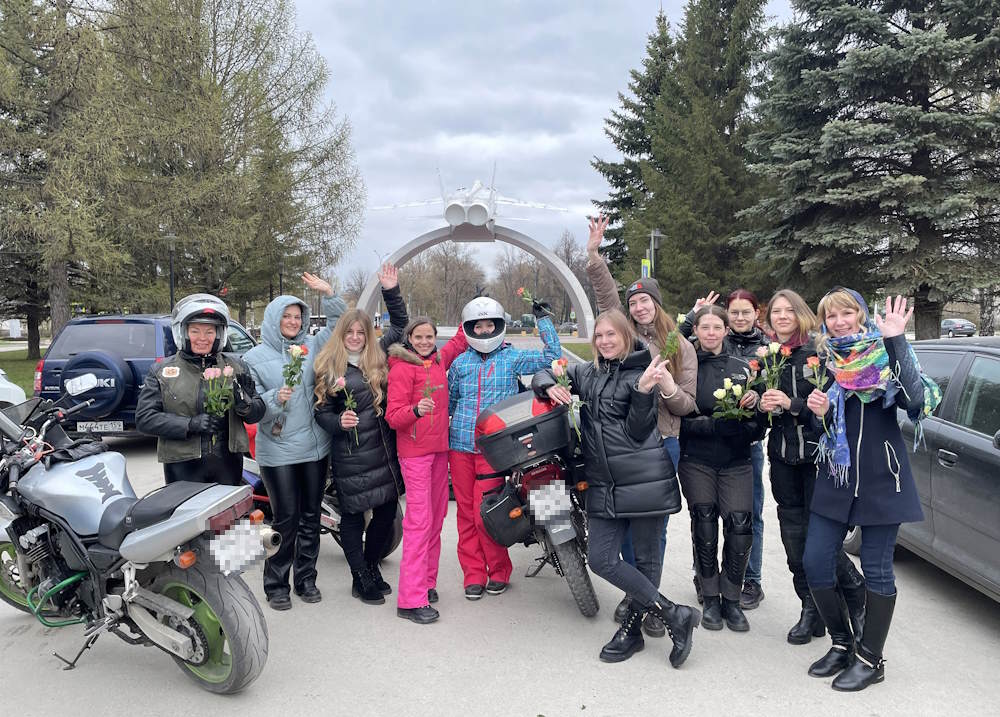 В Перми открылся первый в городе клуб девушек-мотоциклисток