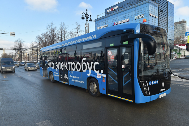 Компания из Нижнего Новгорода до конца осени поставит в Пермь 16 электробусов