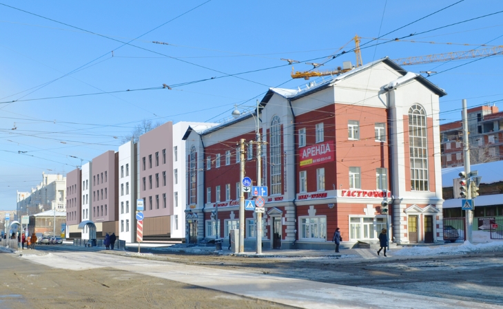 В центре Перми на улице Ленина, 16 будет построена новая поликлиника.