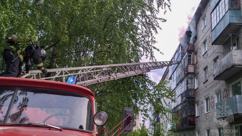 В пятиэтажном доме в Красновишерске произошел взрыв газа